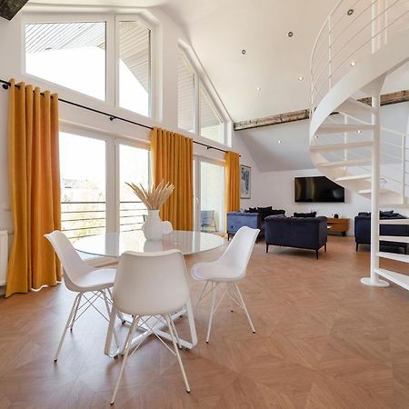Ferienwohnung Penthouse Jastarnia Exterior foto