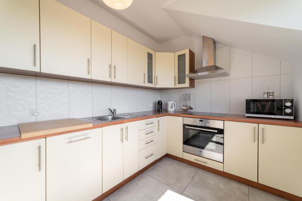 Ferienwohnung Penthouse Jastarnia Exterior foto