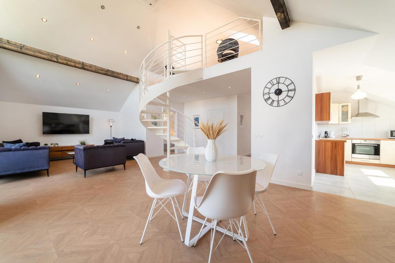 Ferienwohnung Penthouse Jastarnia Exterior foto